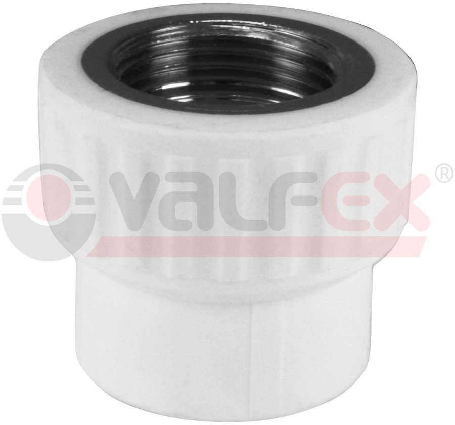 Муфта перех. VALFEX PP-R ВР бел. 25х1/2" арт. 10129125 