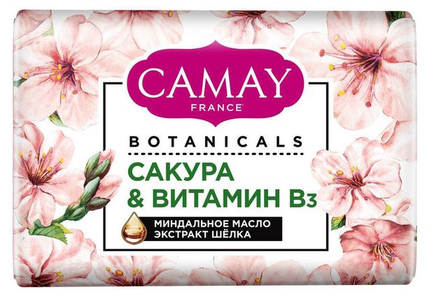 CAMAY мыло BOTANICALS Японская сакура 85 гр 68538782