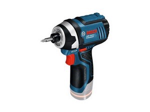 Аккум. ударный гайковерт BOSCH GDR 12V-105 в кор. (12.0 В, БЕЗ АККУМУЛЯТОРА, посадочн. квадрат внутр. шестигр. 1/4 ", 105 Нм, вес 1.0 кг)