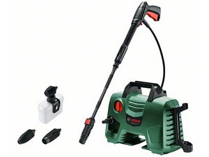 Очиститель высокого давления BOSCH EasyAquatak 110 (1.30 кВт, 110 бар, 330 л/ч, возможность забора воды из бочки: Да, рабочая температура воды: до 40