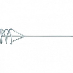 Миксер из оцинкованной стали, D 80 мм, L 450 мм, для песчано-гравийных смесей Сибртех