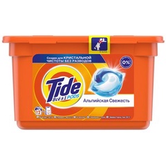 TIDE СМС жидк. в растворимых капсулах Альпийская свежесть 12х22.8г