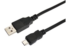 Кабель USB-micro USB/PVC/black/1,8m/REXANT