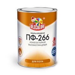 Эмаль ПФ-266 для пола золотистая 900 г OLECOLOR