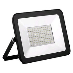 Прожектор светодиодный 2835SMD : 100W 6400K AC220V/50Hz IP65, черный в компактном корпусе, SFL90-100