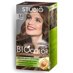 Крем-краска для волос Studio Professional BIOcolor т,5,0 русый 