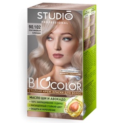 Крем-краска для волос Studio Professional BIOcolor тон 90,102 платиновая блондинка 