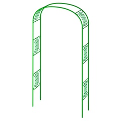 Арка для вьющихся растений Классик зелен 230х36.5см мет. разборная 