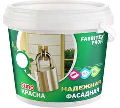 Краска акриловая фасадная FARBITEX 3кг 