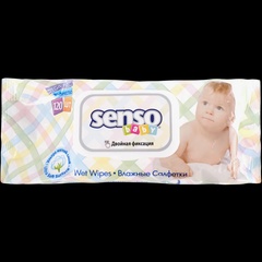 Салфетки влажные Senso Baby 120 шт