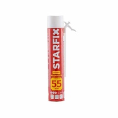 Пена монтажная быт. STARFIX Foam 55 всесезонная 0.75 л арт. SM-65855-1 