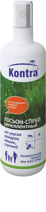 Лосьон-спрей репеллентный KONTRA 50 мл арт. 010601 