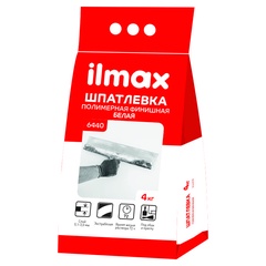 Шпатлевка белая В ПМ 1 СС «ilmax 6440», 4кг