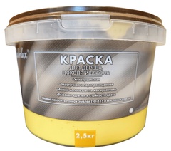 Краска для дерева цоколя и бетона Colorlux горчичный 2,5 кг 