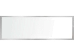 Зеркало бытовое в раме 1200*400 мм (серебро, широкий) арт. М-245