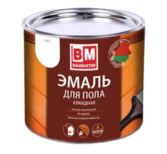 Эмаль для пола BAUMASTER желто-коричневая 1,8кг 