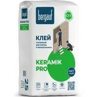 Клей для плитки керам. Bergauf Keramik Pro 25кг 