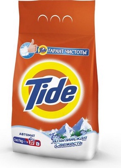 TIDE Авт СМС порошк. Альпийская свежесть 3кг