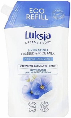 Крем-мыло жидкое Luksja Linseed 400 мл.