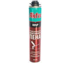 Пена монтажная Akfix 805P профессиональная 850г 