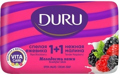 Duru 1+1 крем-мыло туалетное Спелая ежевика Нежная малина 80г